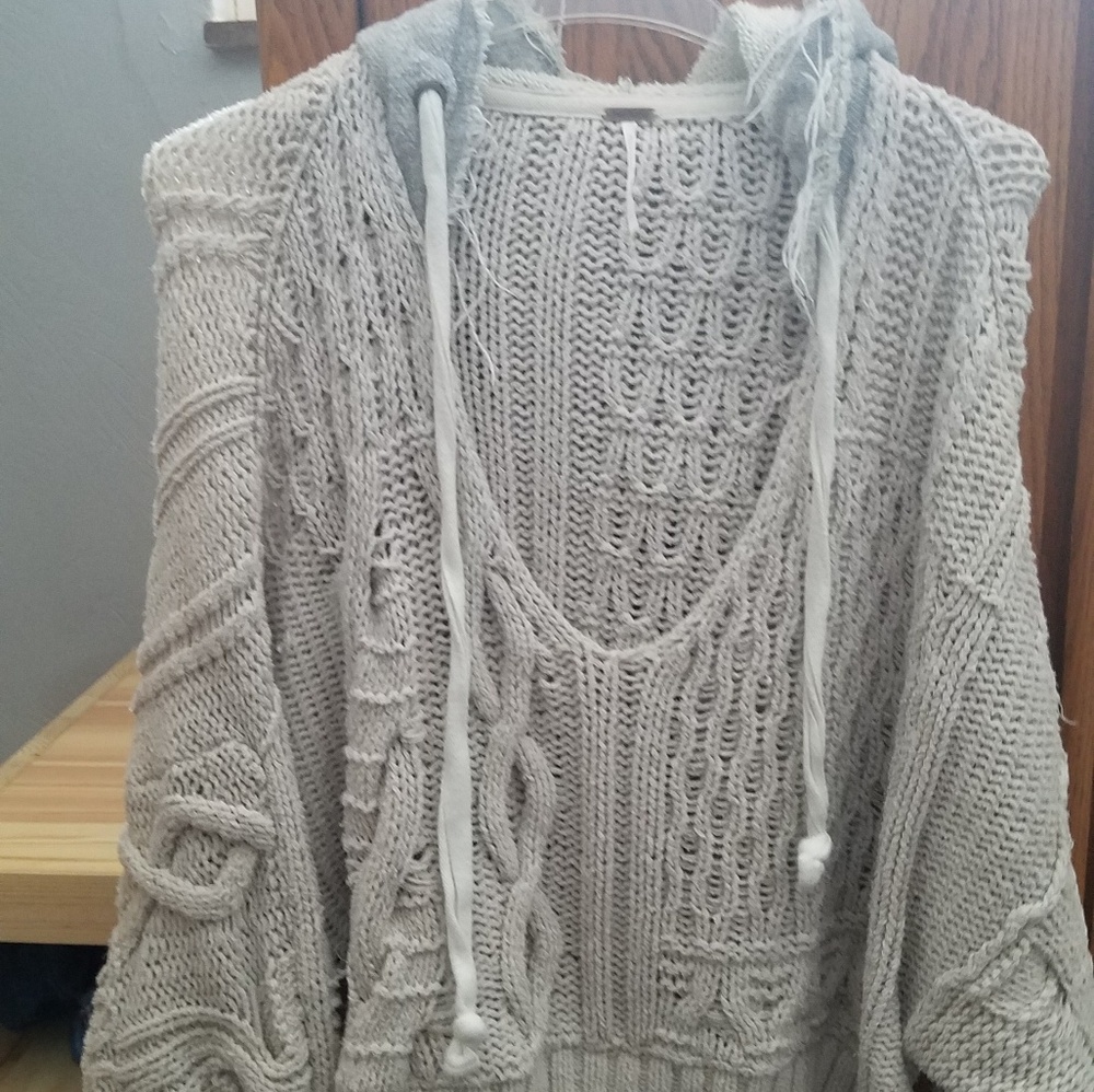Free people hooded sweater